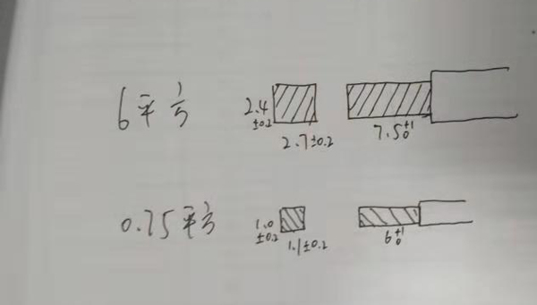 0.75/6平方銅線束超聲波壓方代加工（鹽城）